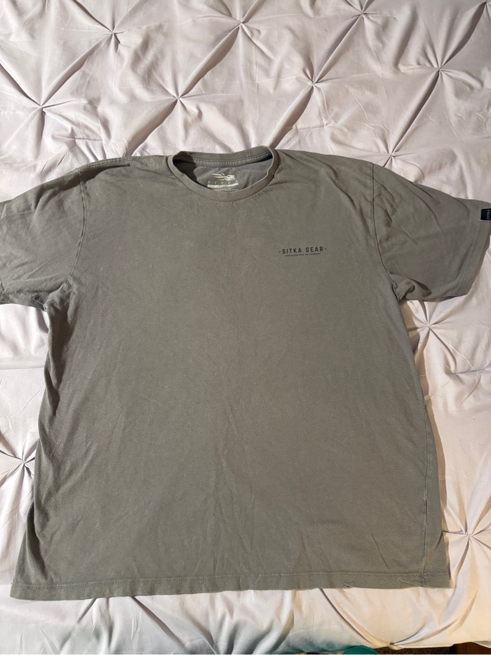 Grey Sitka T-Shirt- XL